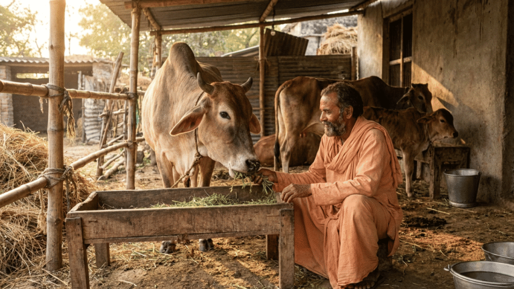 Protecting Gau Mata With Care, Shelter, And Compassion